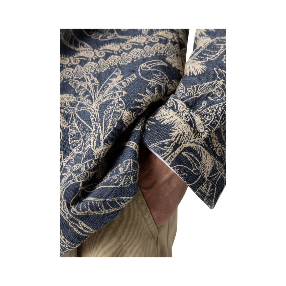 MMGDavid Garden Overshirt - Salute Navy