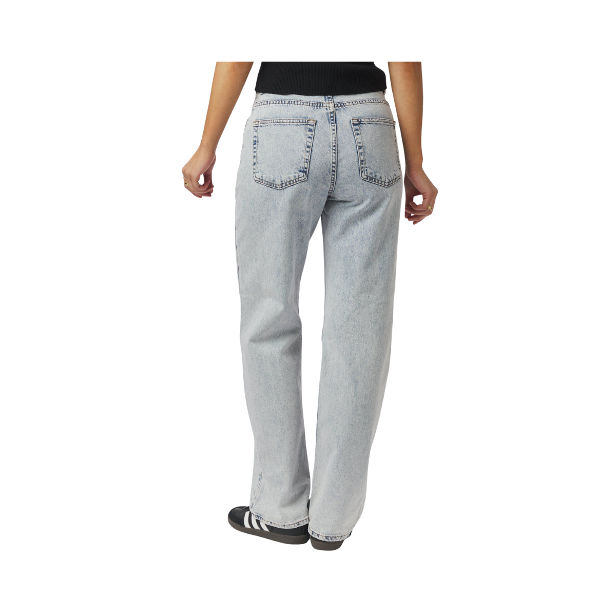Simona D Pants - Smoke Blue