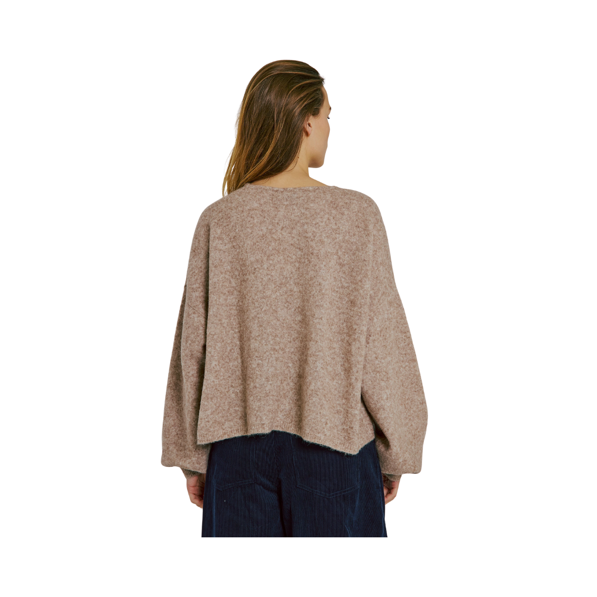 Halli Button Knit Cardigan - CAMEL