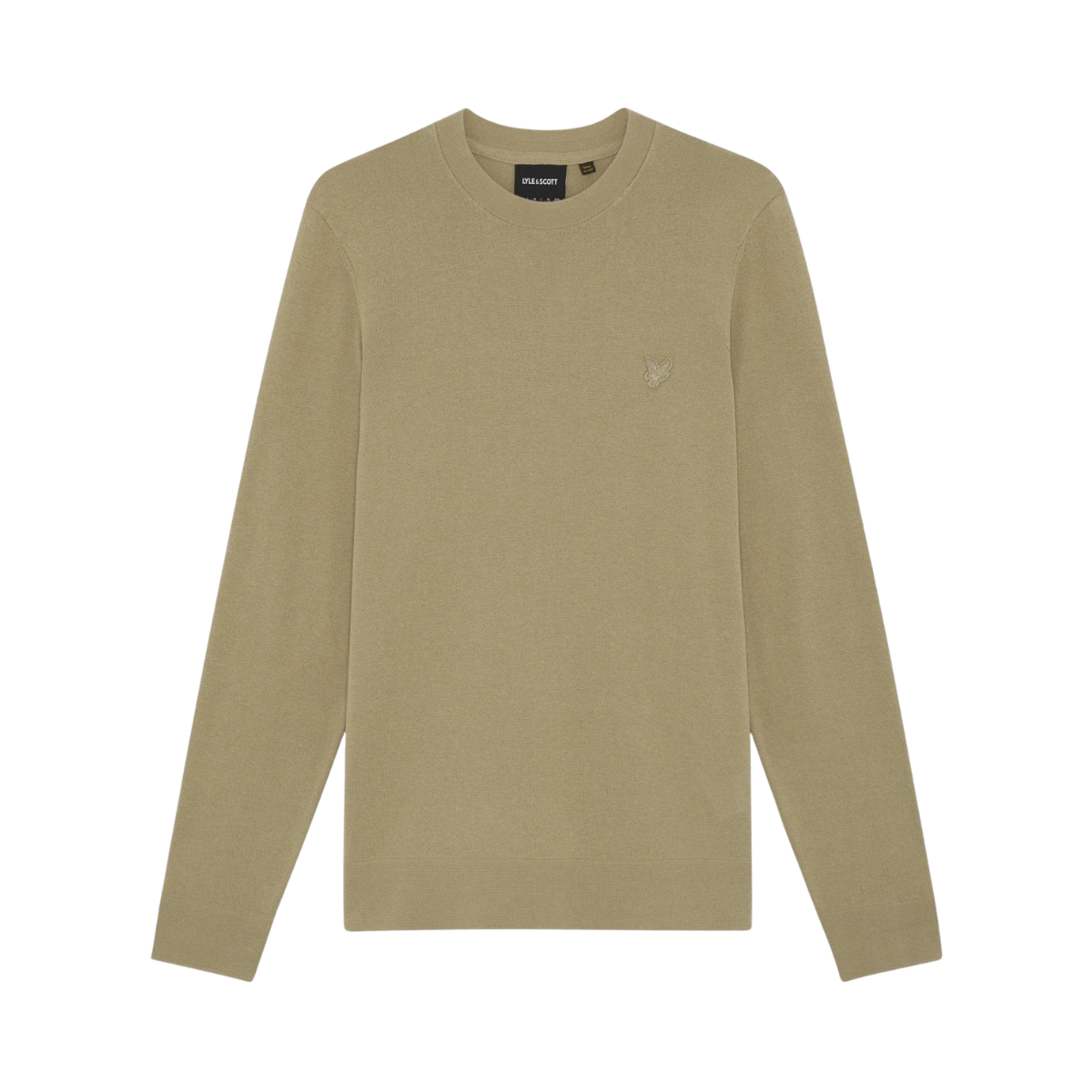 Tonal Superfine Crew Neck - Sage Uniform