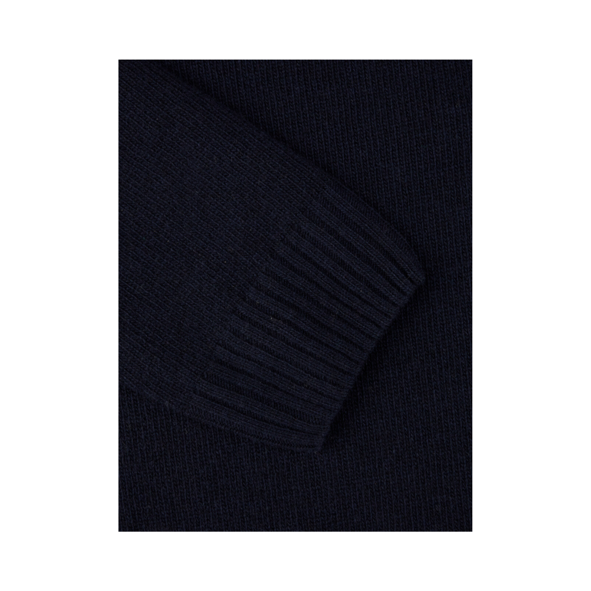 Pullover Knitted Hood - Navy