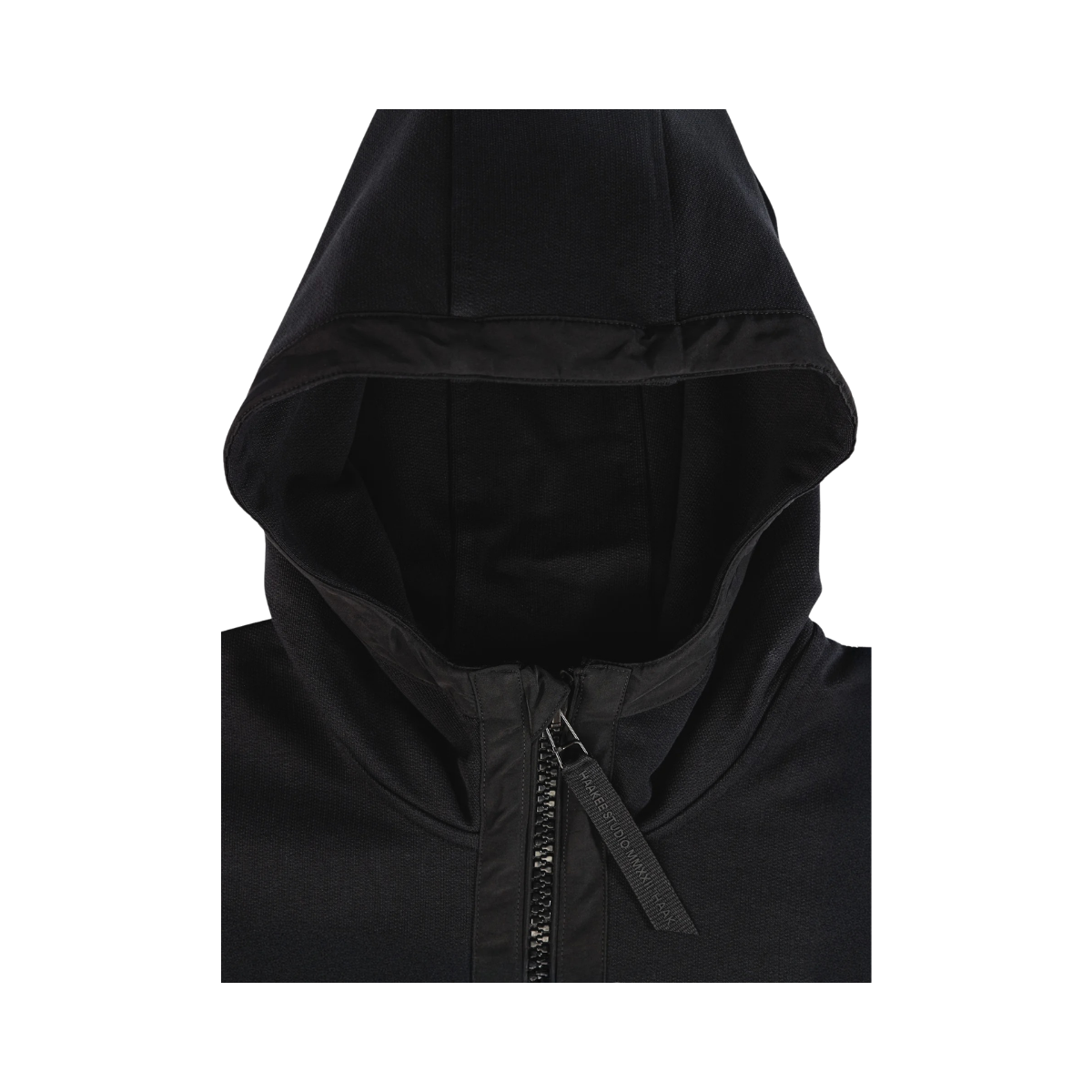 Half Zip Hoodie - Black