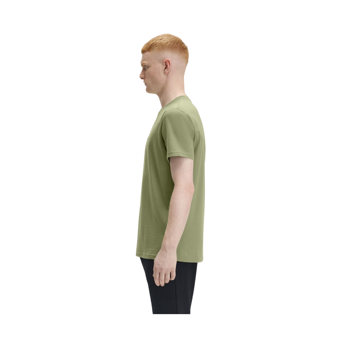 EMBROIDERED T-SHIRT - Olive Mint