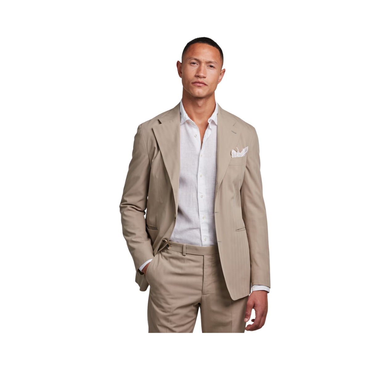 Slimline C72 RC cuff Casual - White