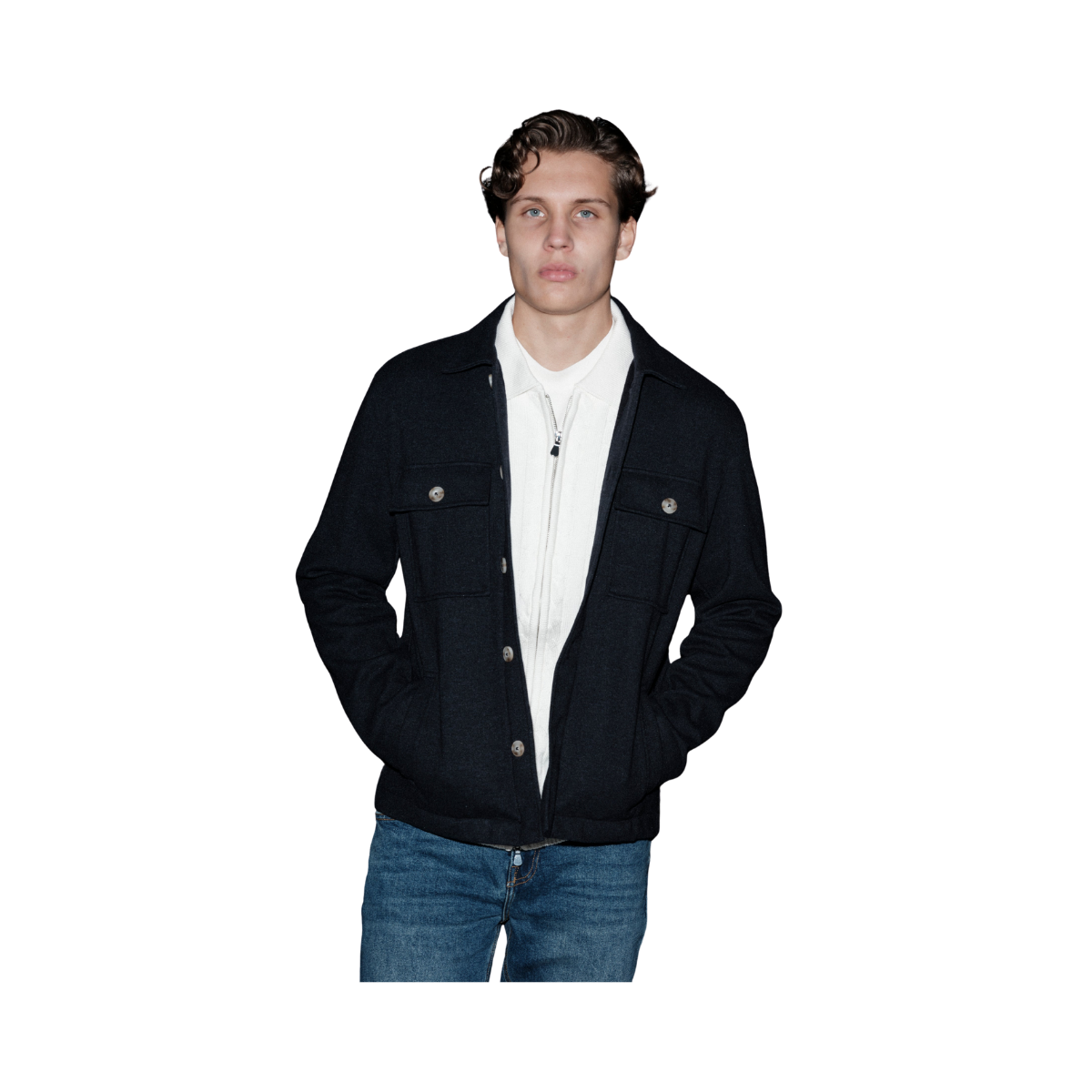 Charles Overshirt - Navy