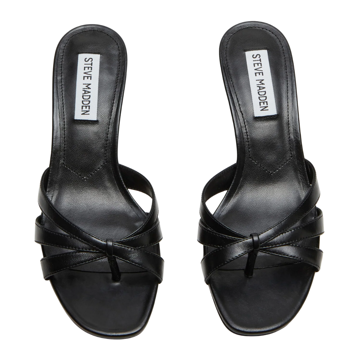 Cary Heels - Black leather