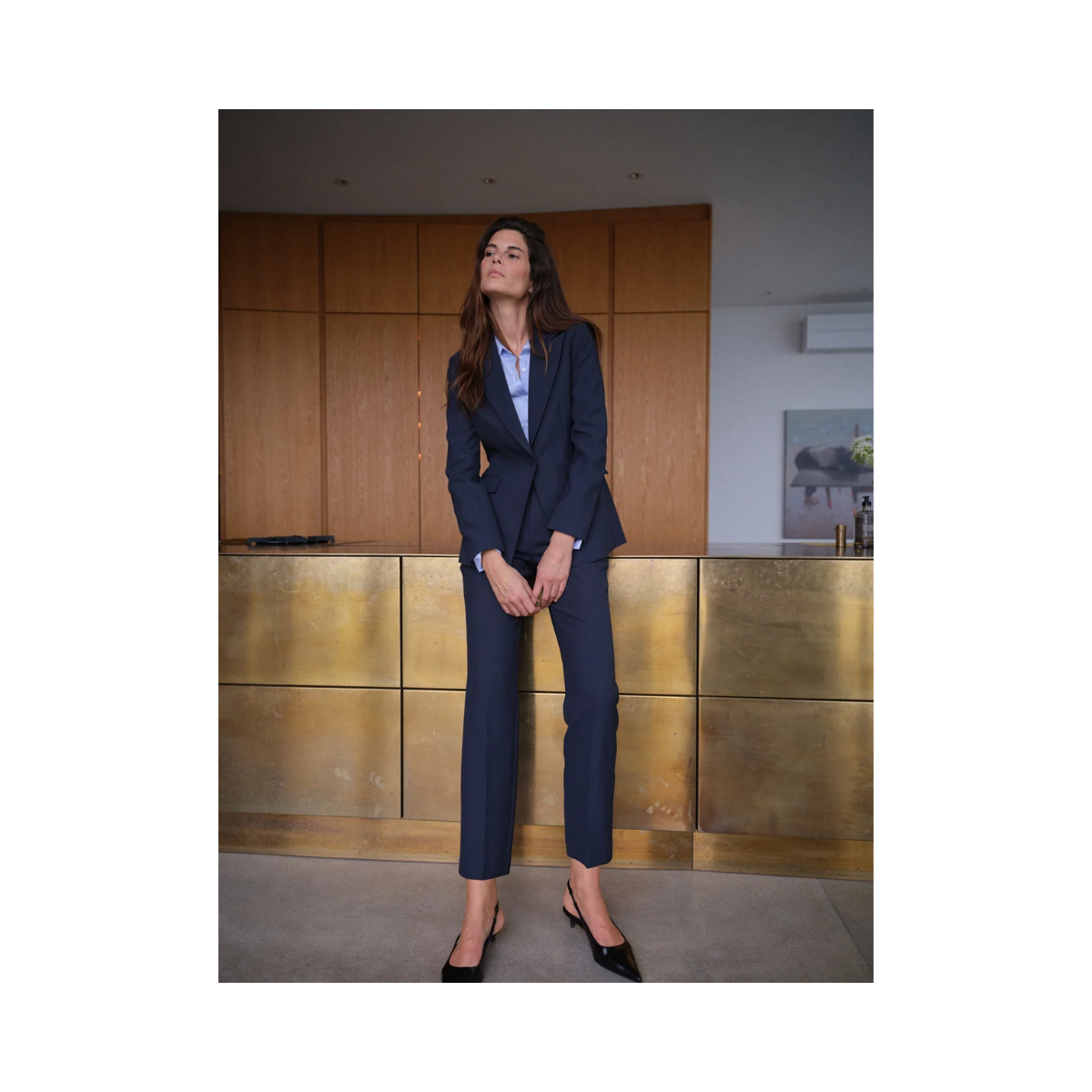 MMLeonora Miley Blazer - Salute Navy