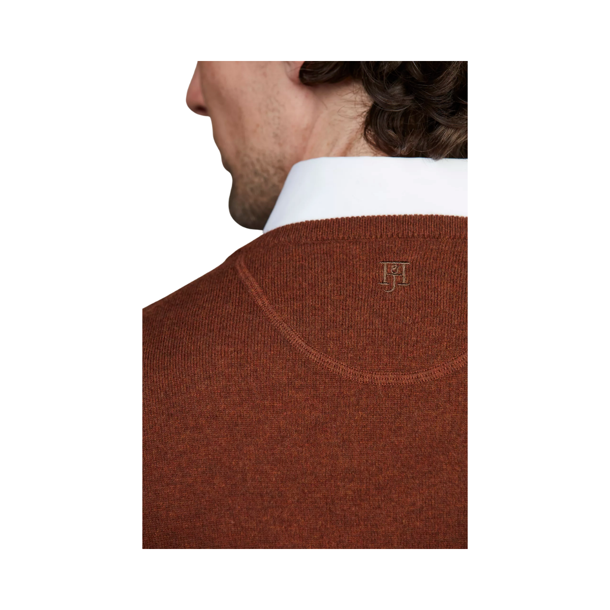 Geelong Knitted Sweater - Brown