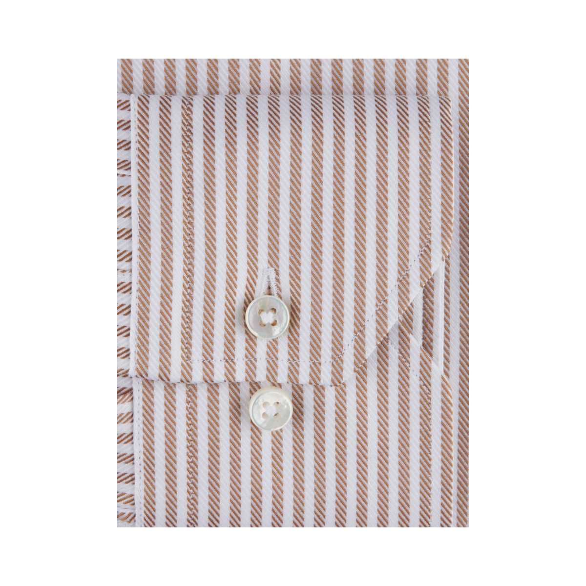 Slimline C75 RM Cuff - Light Brown Stripe