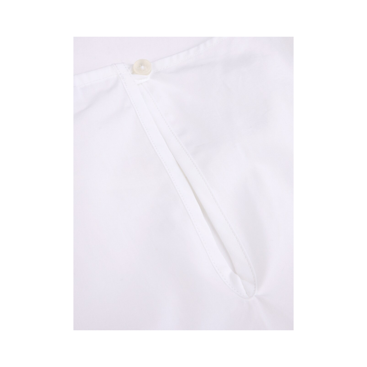 Leona Blouse Wide Sleeve - White