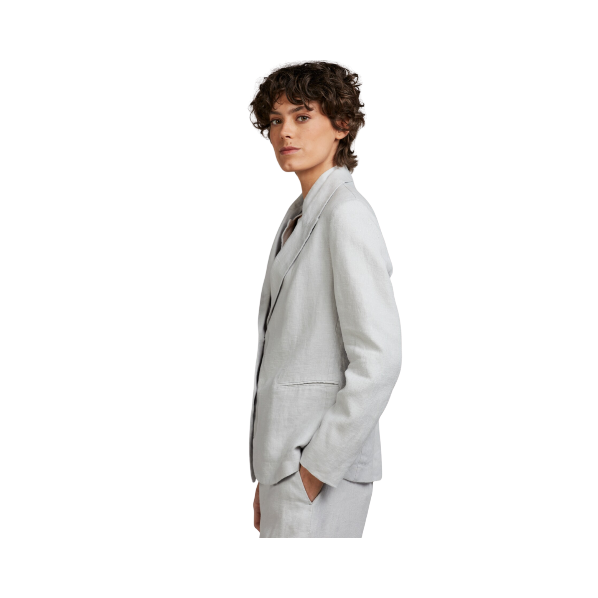 Linnea Blazer - Light Grey