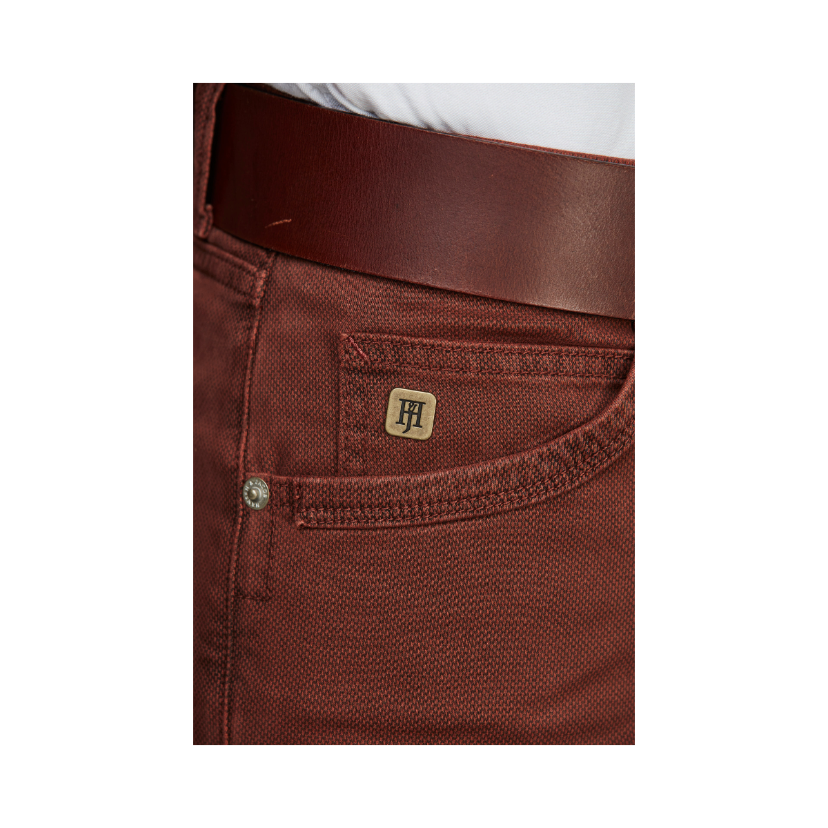 5-Pkt Cut'N Sew Bormio Print - Red Earth