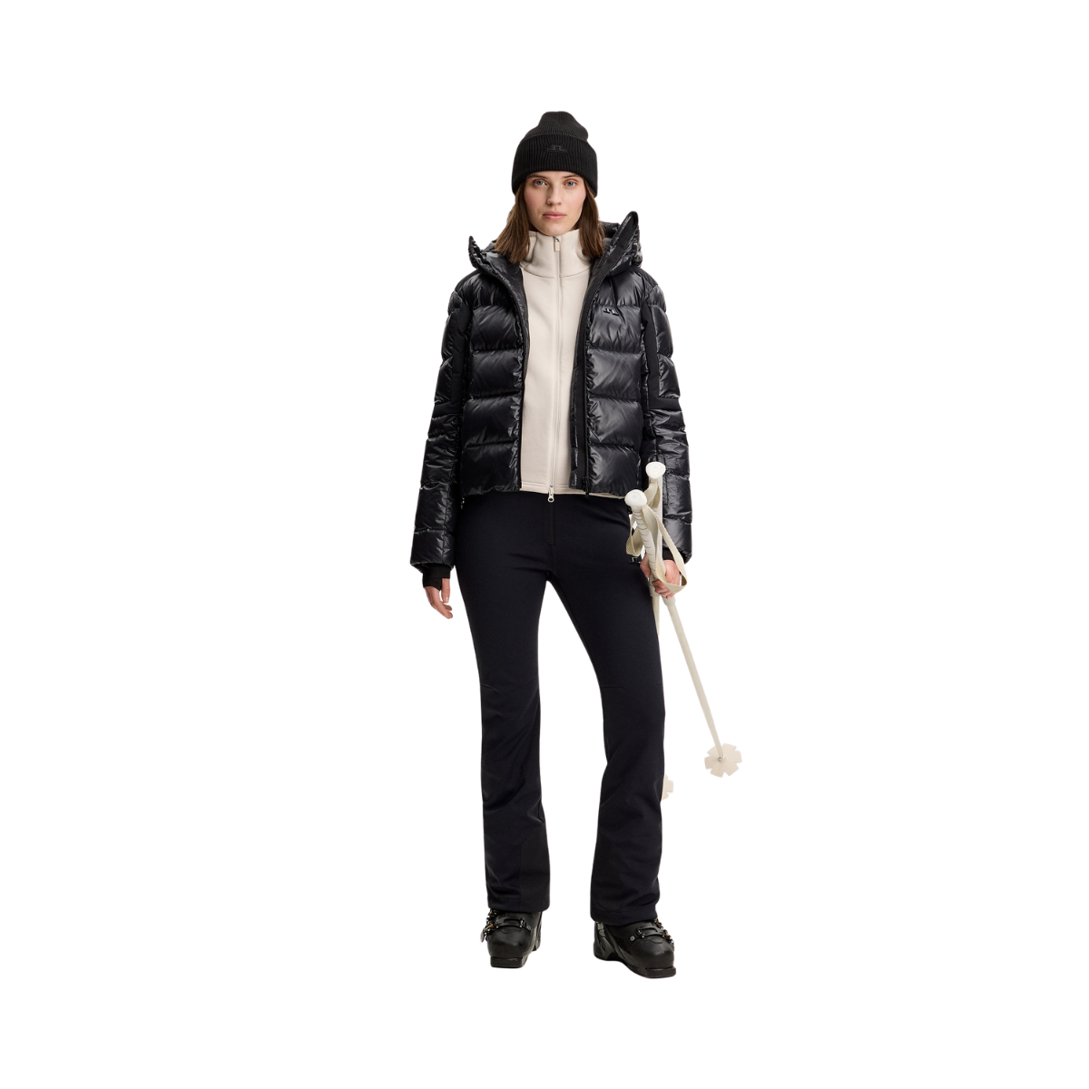 Portia Polartec Hood - Moonbeam