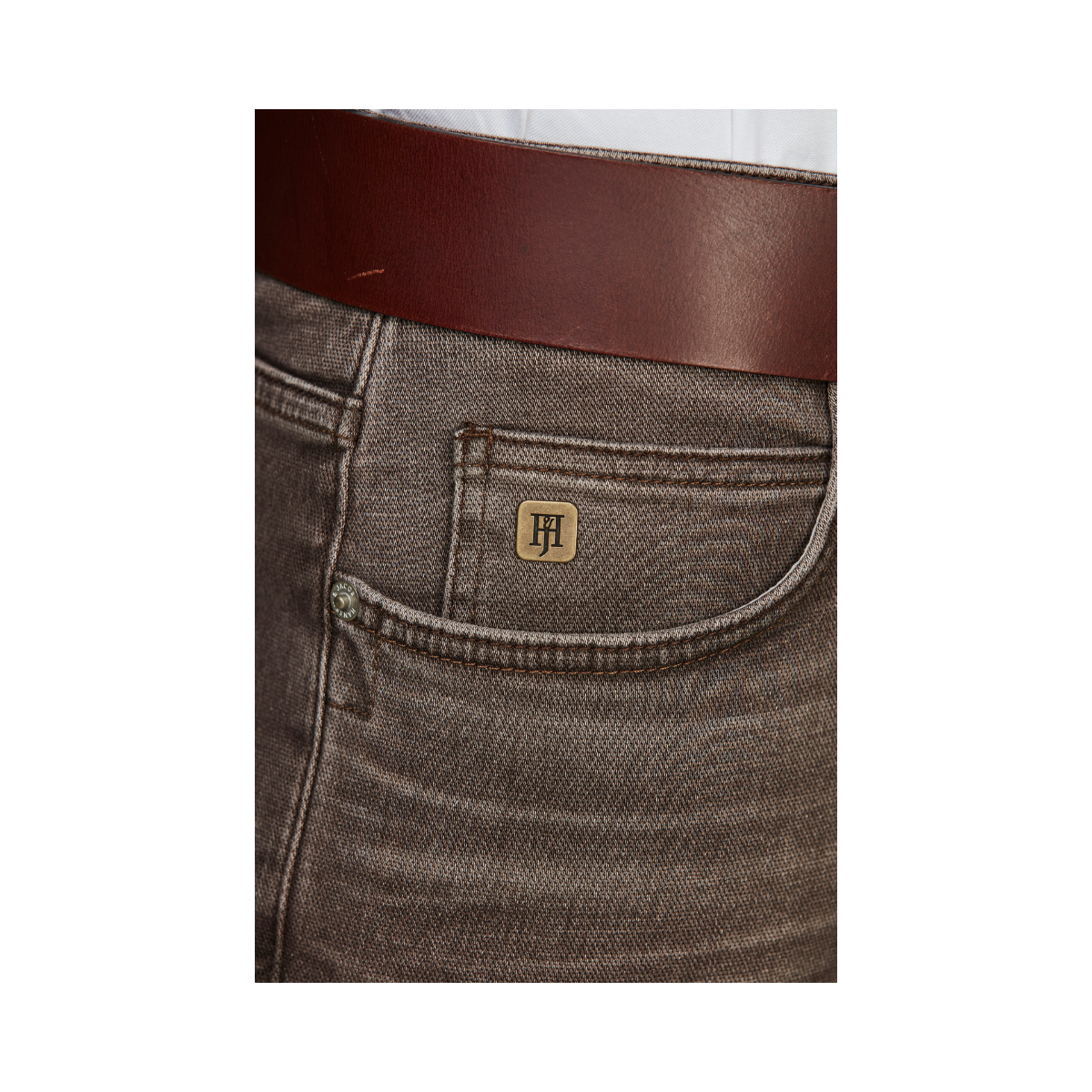 5-Pkt Cape Town Brown Denim - Brown