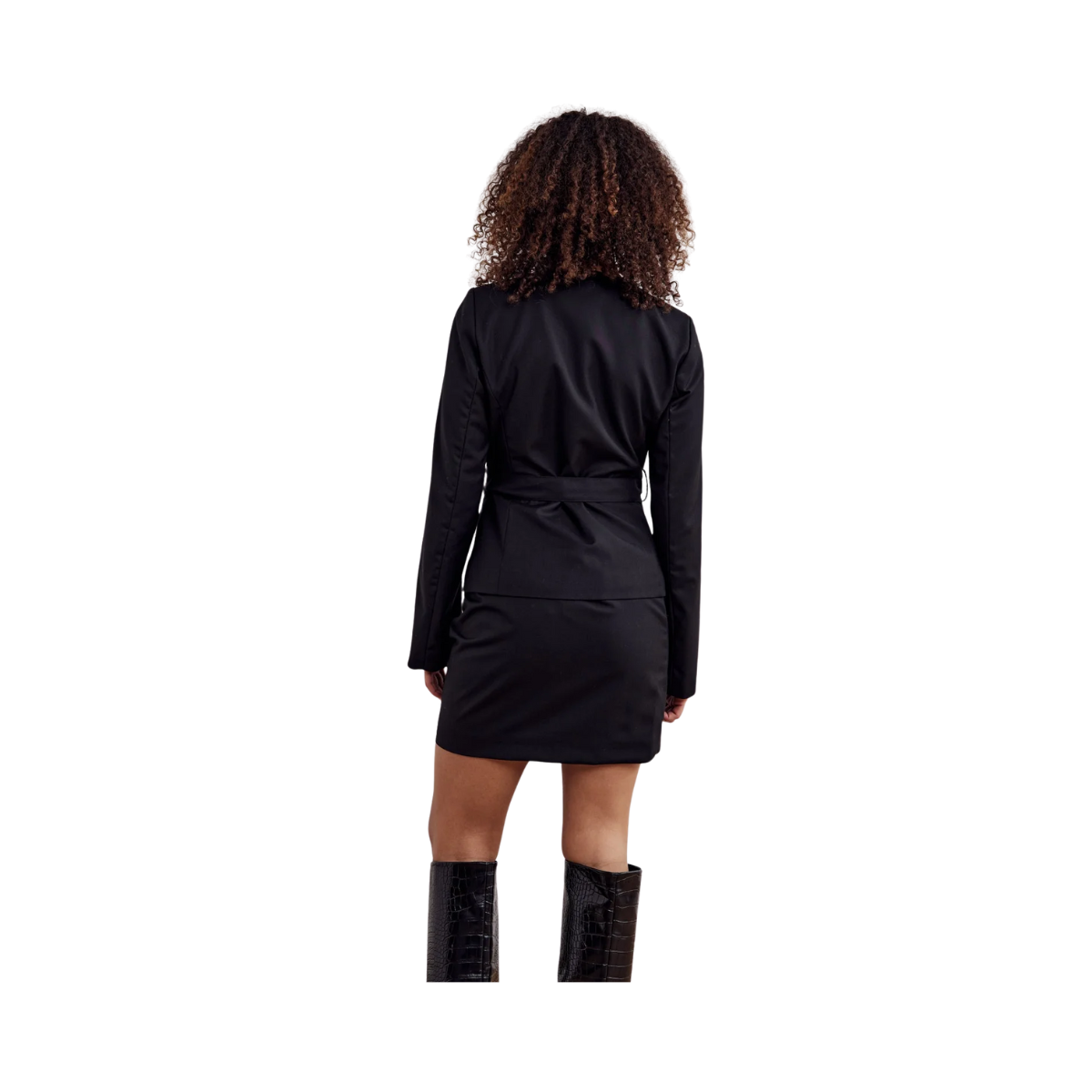 Kasaundra LS Blazer - Black