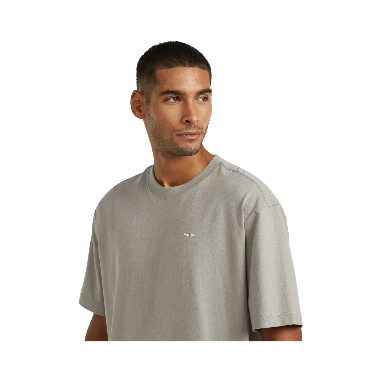 Relaxed Base R Tee - Elephant Skin