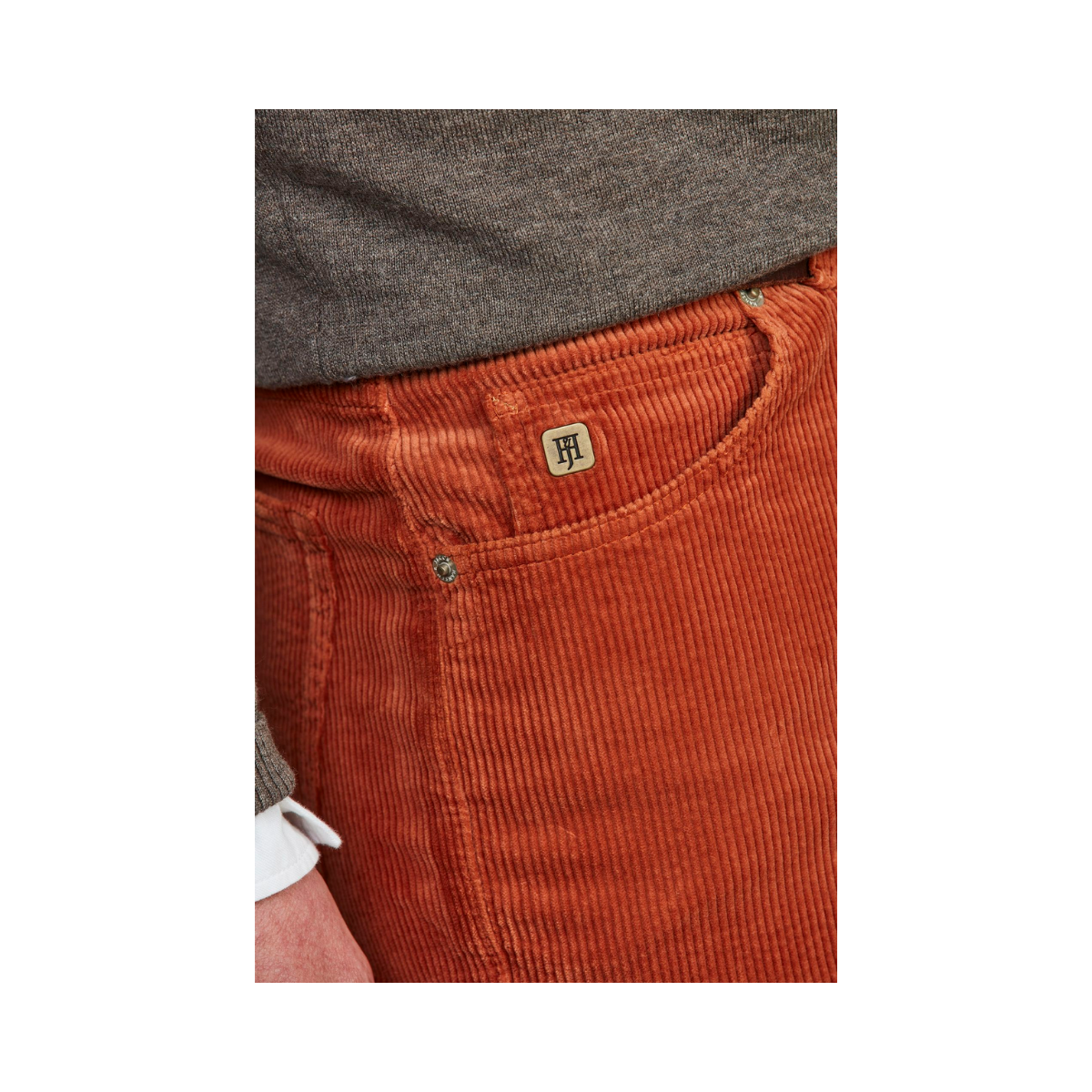 5-Pkt 8W Cord - Dark Orange