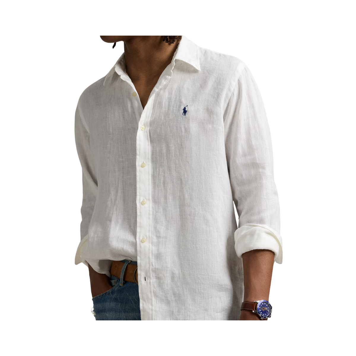 Long Sleeve Sport Shirt - Ceramic White