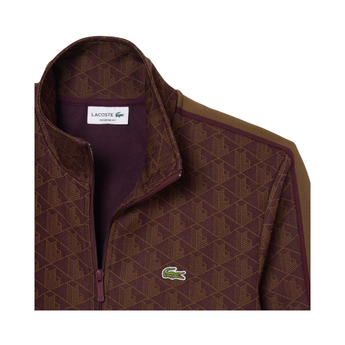 Zipped Sweatshirt - Mascara Brown