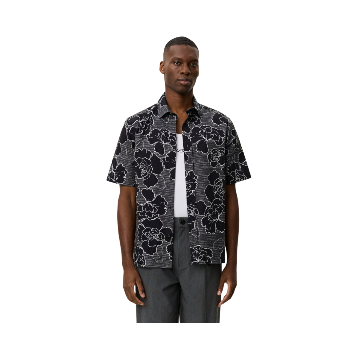 Charlie Poppy SS Shirt - Black