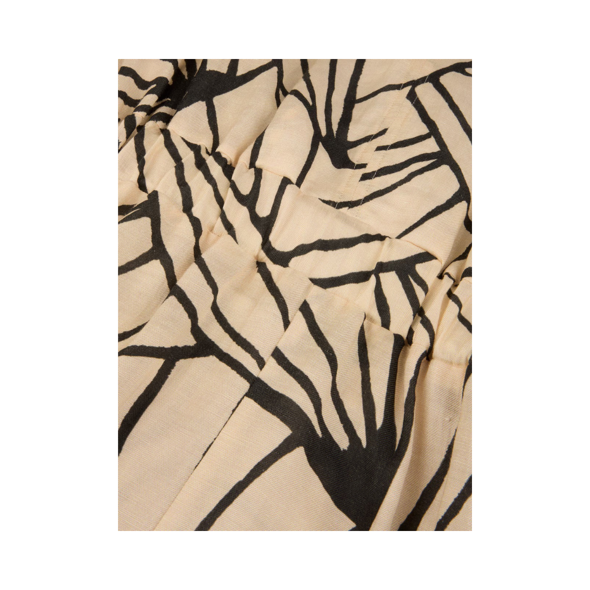 Leonora Dress - Light Beige Pattern