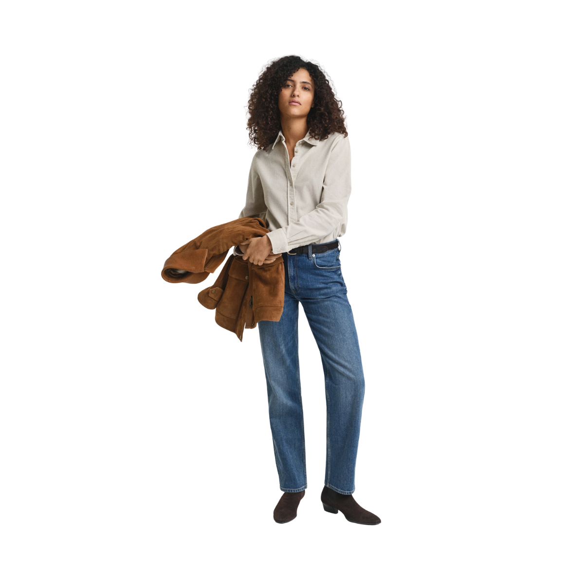 Reg Cord Shirt - Putty