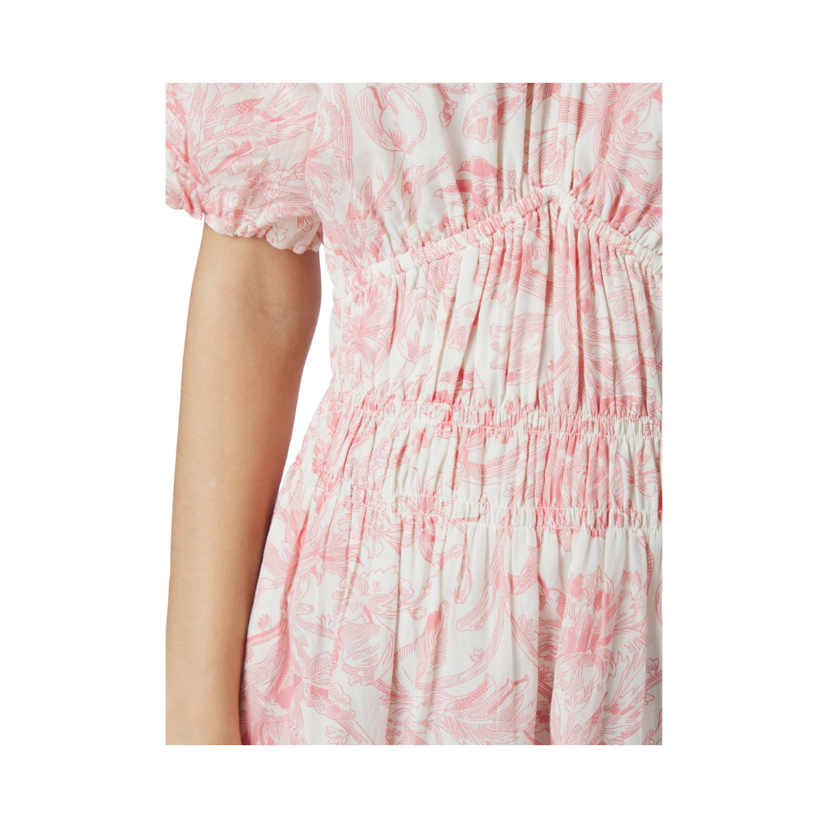 Kalia Print Dress - Off White