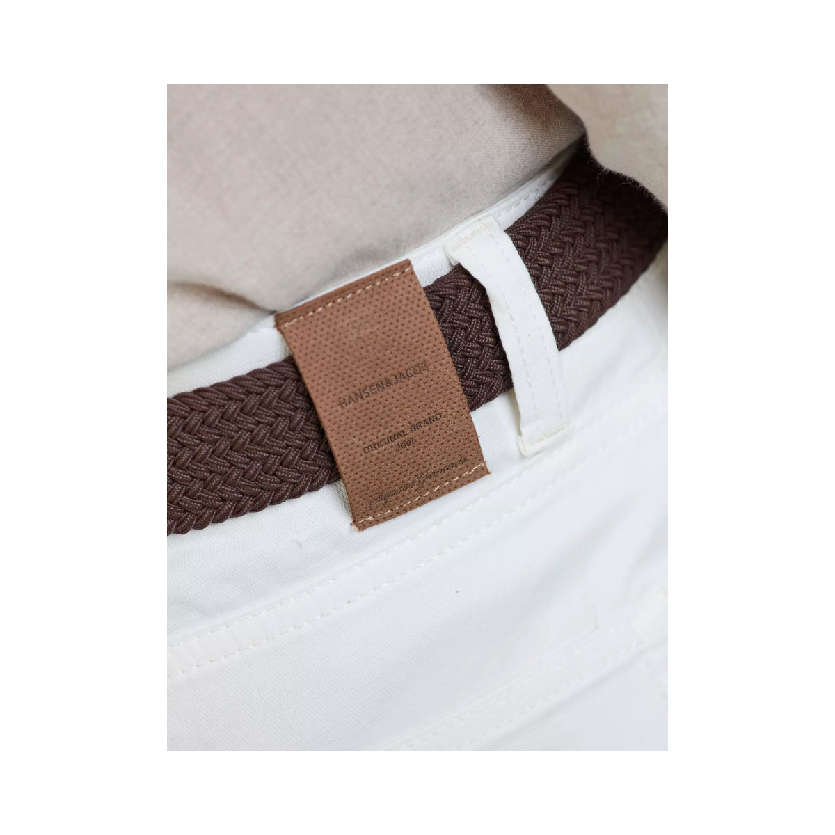 5-Pkt Diamond Stretch - Off White