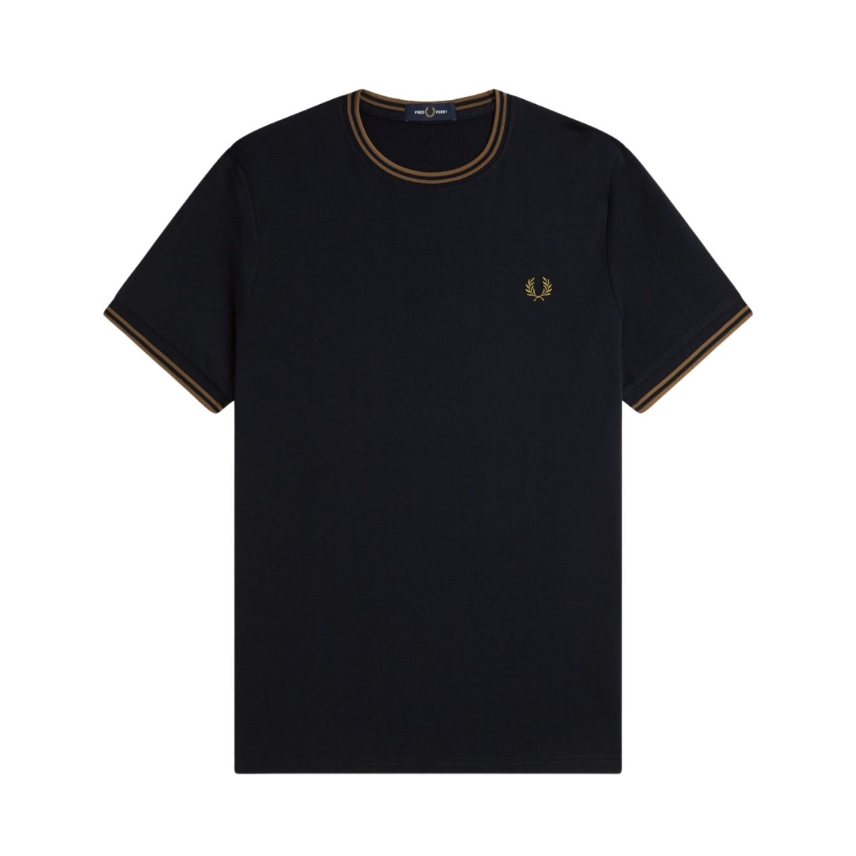 Twin Tipped T-Shirt - Navy/Bronze