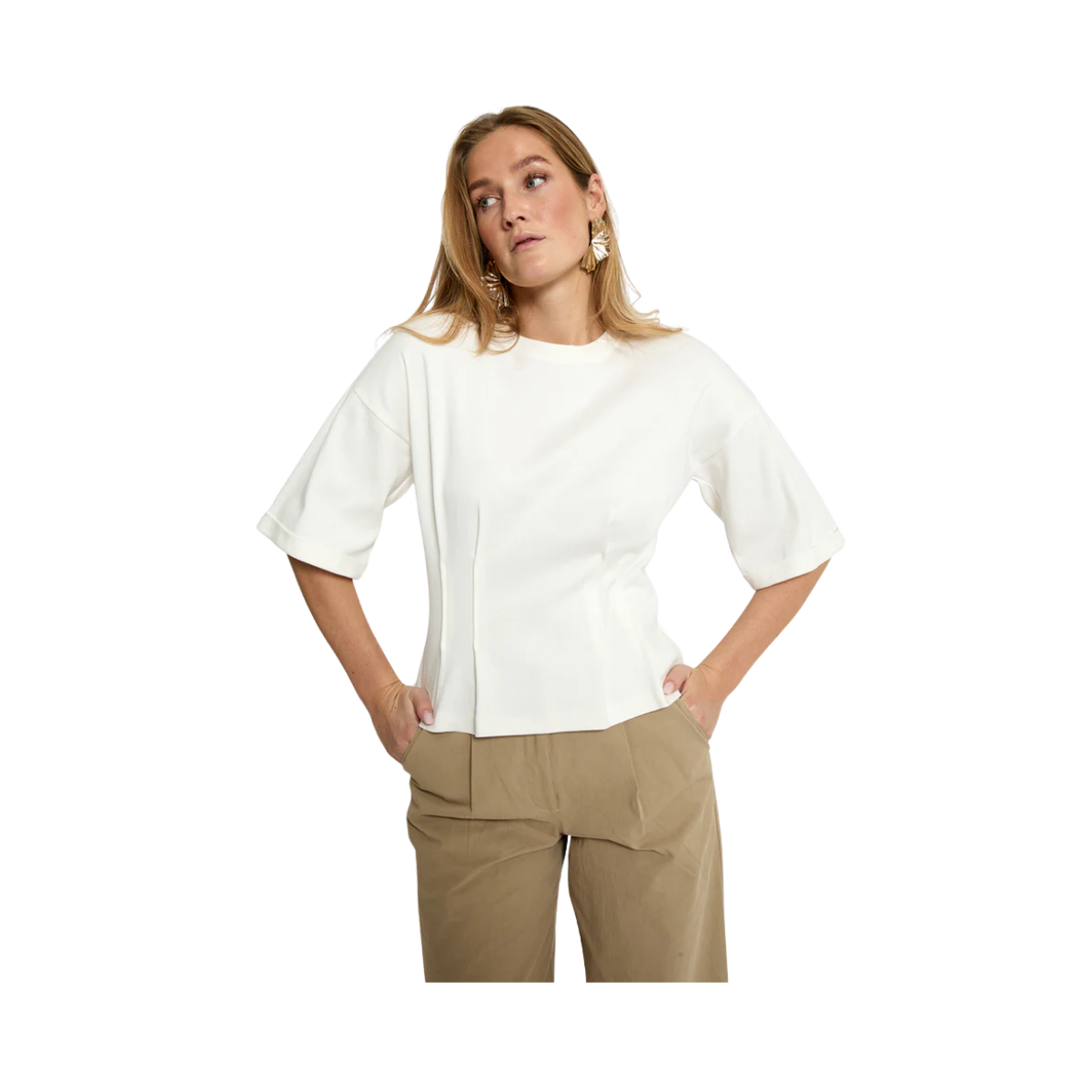 MSJuniana T-Shirt - Cloud Dancer