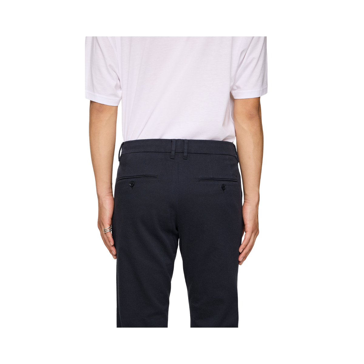 Chaze Flannel Twill Pants - JL Navy