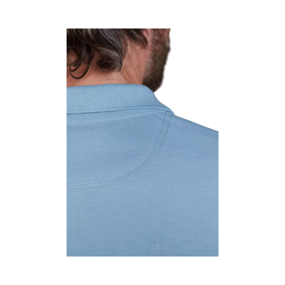 Rough Style Polo - Blue