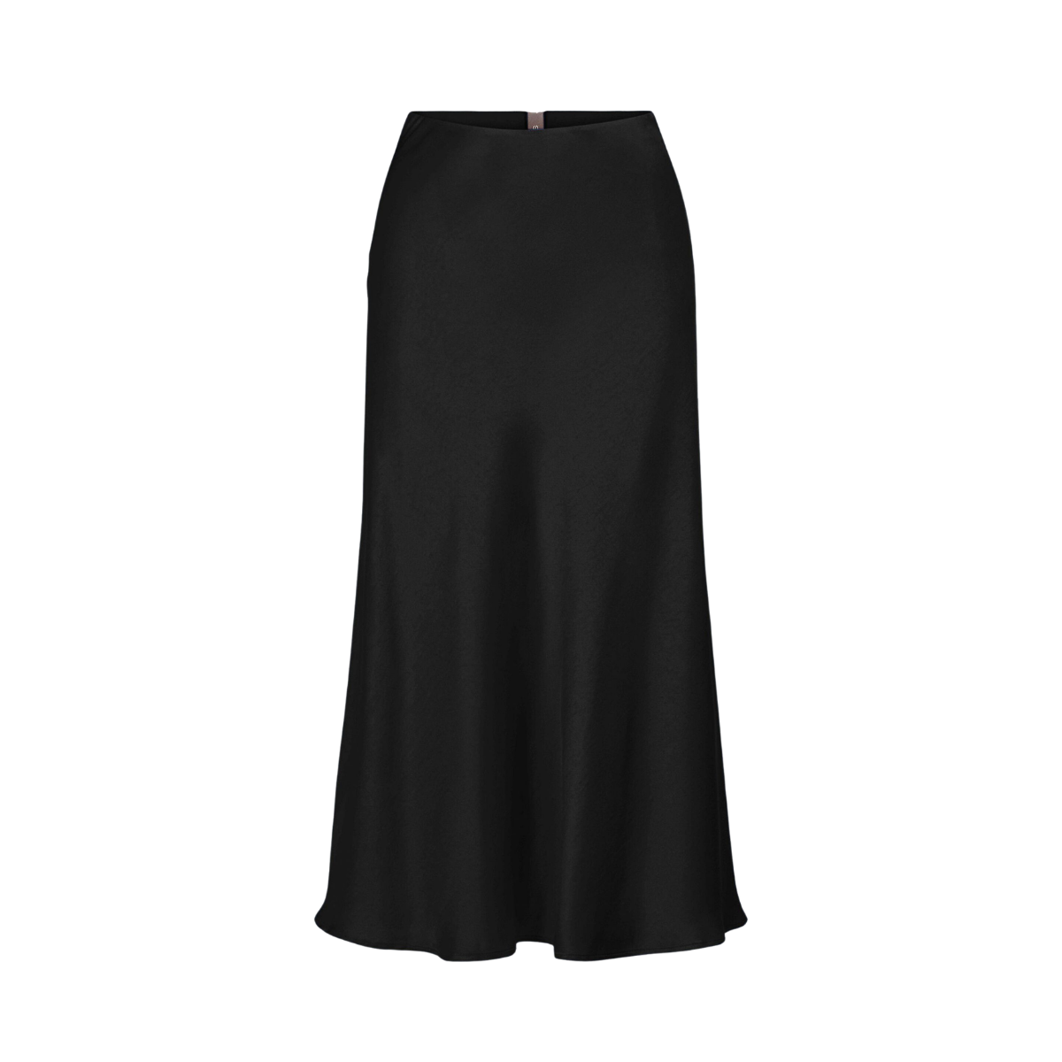 YASPella Highwaist Midi Skirt - Black