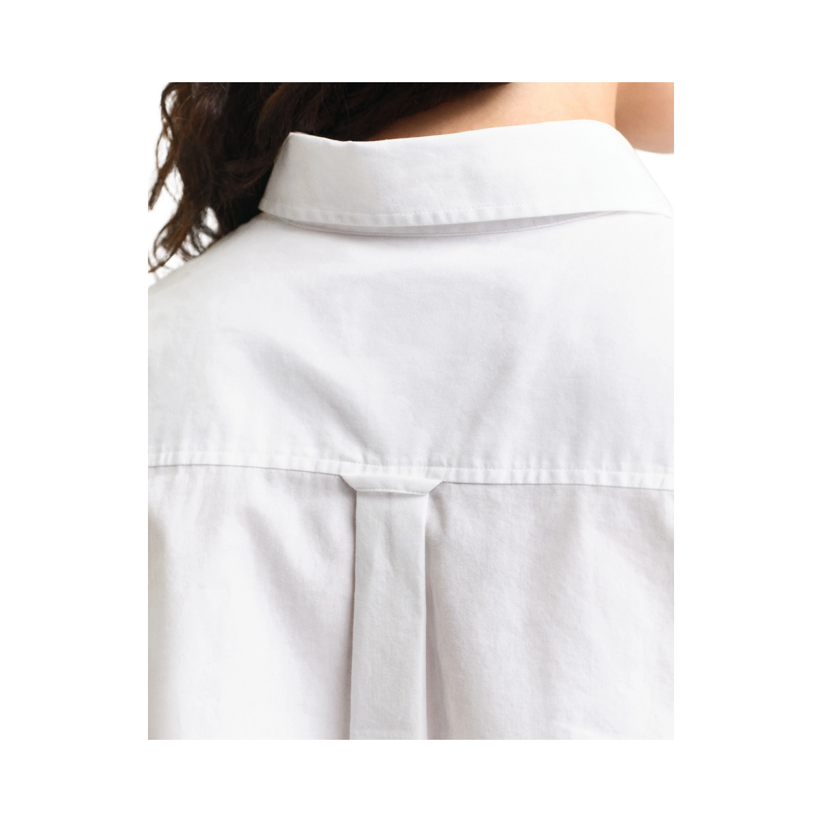Relaxed Classic Poplin Shirt - White