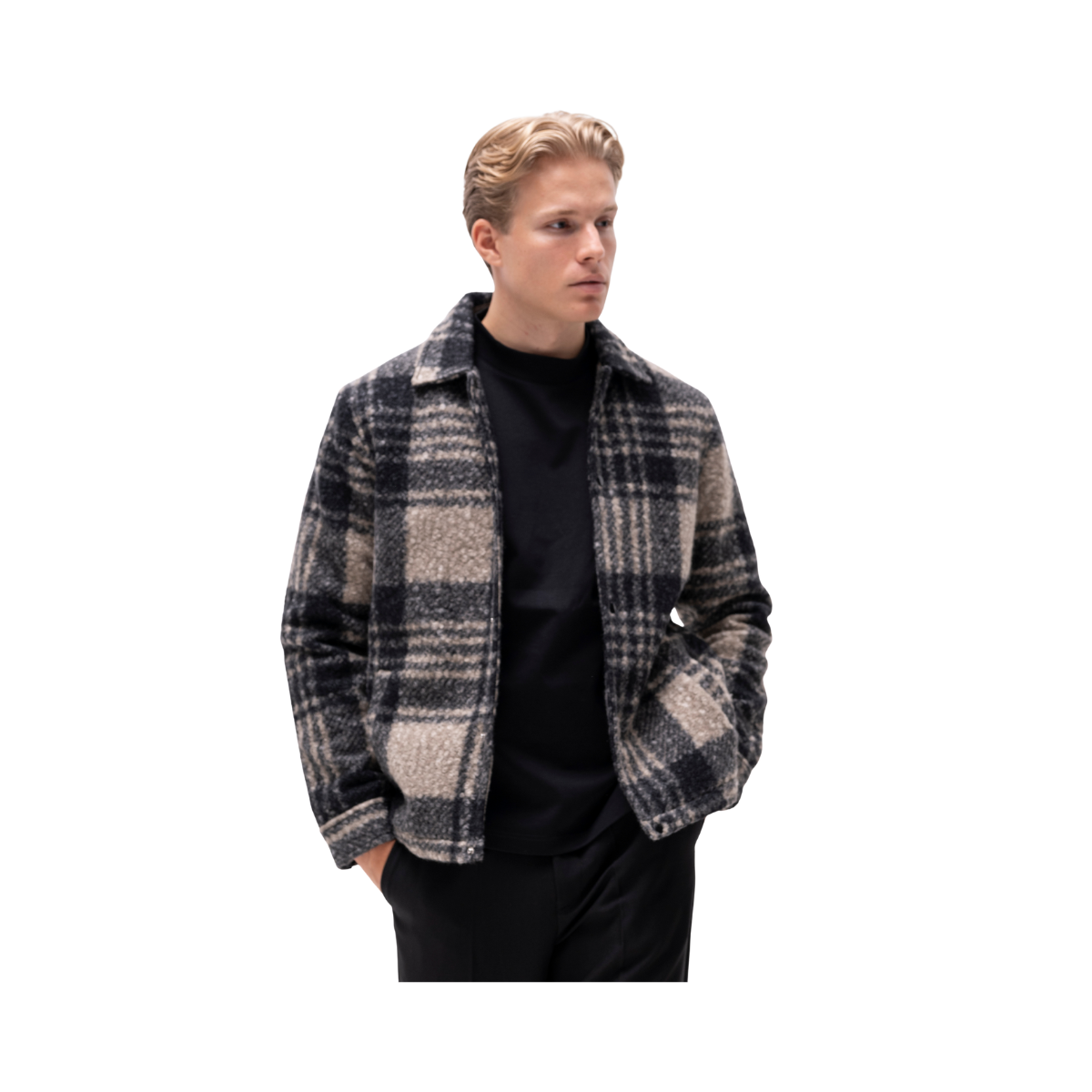 Allesio Overshirt - Black