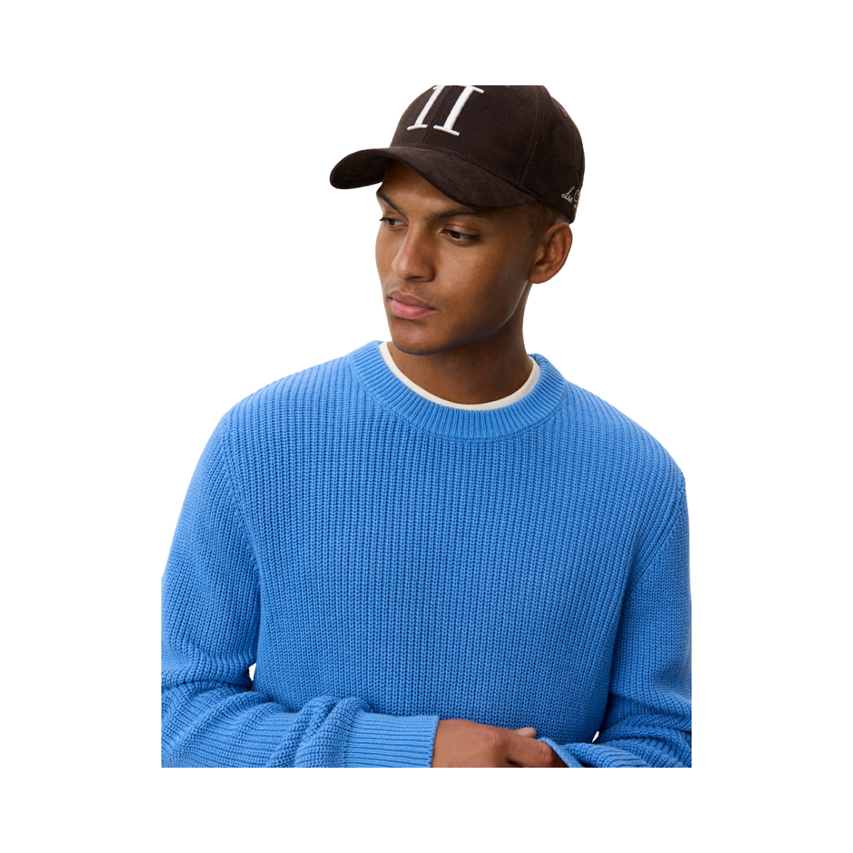 Gary Rib Crewneck Knit - 471 Palace Blue