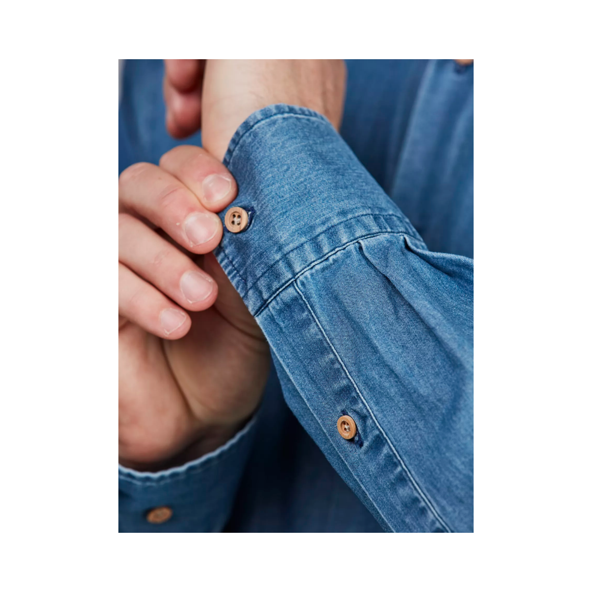 INDIGO CLASSIC SHIRT - Blue