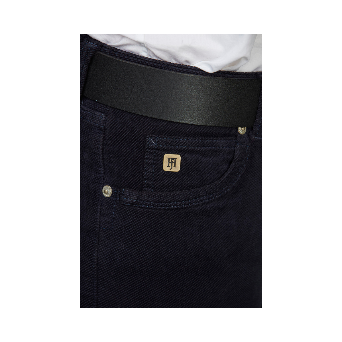 5-Pkt Cut'N Sew Twill Cord - Navy