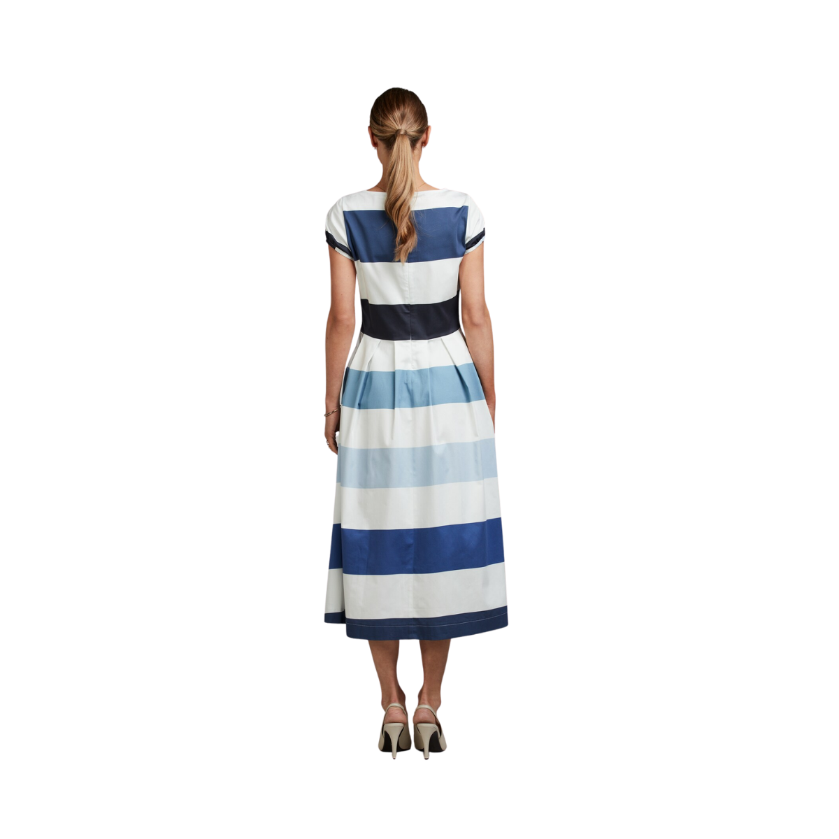 Lovisa Dress - Blue Stripe