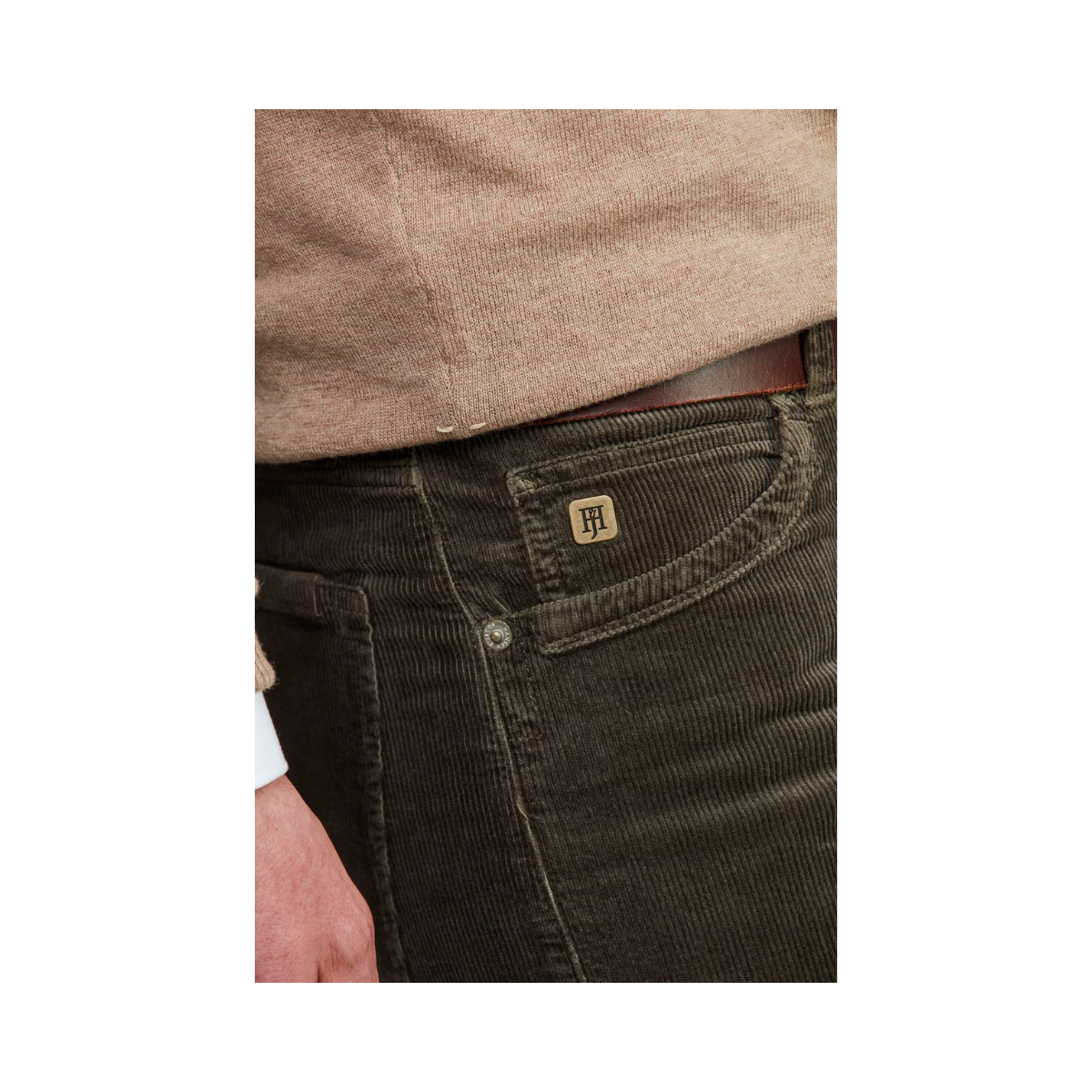 5-Pkt Cut'N Sew Enso Cord - Dark Green