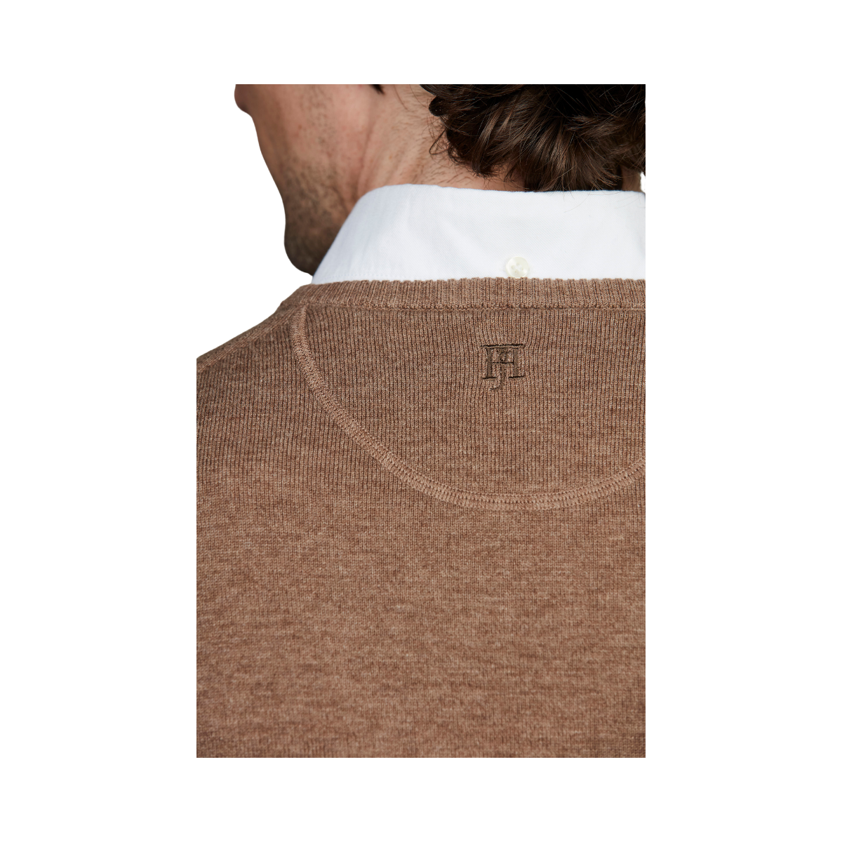 Crew Neck Sweater - Toffe Brown