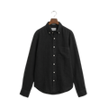 Gmnt Dyed Linen Shirt - Black