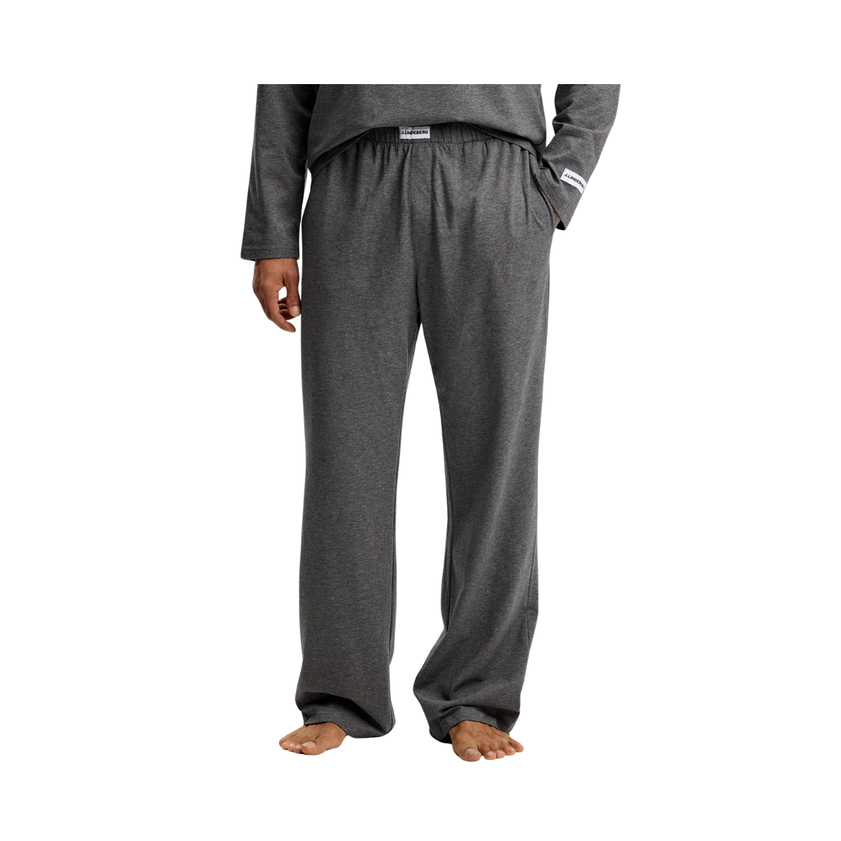 Pierce Pyjama Set - Dark Grey Melange