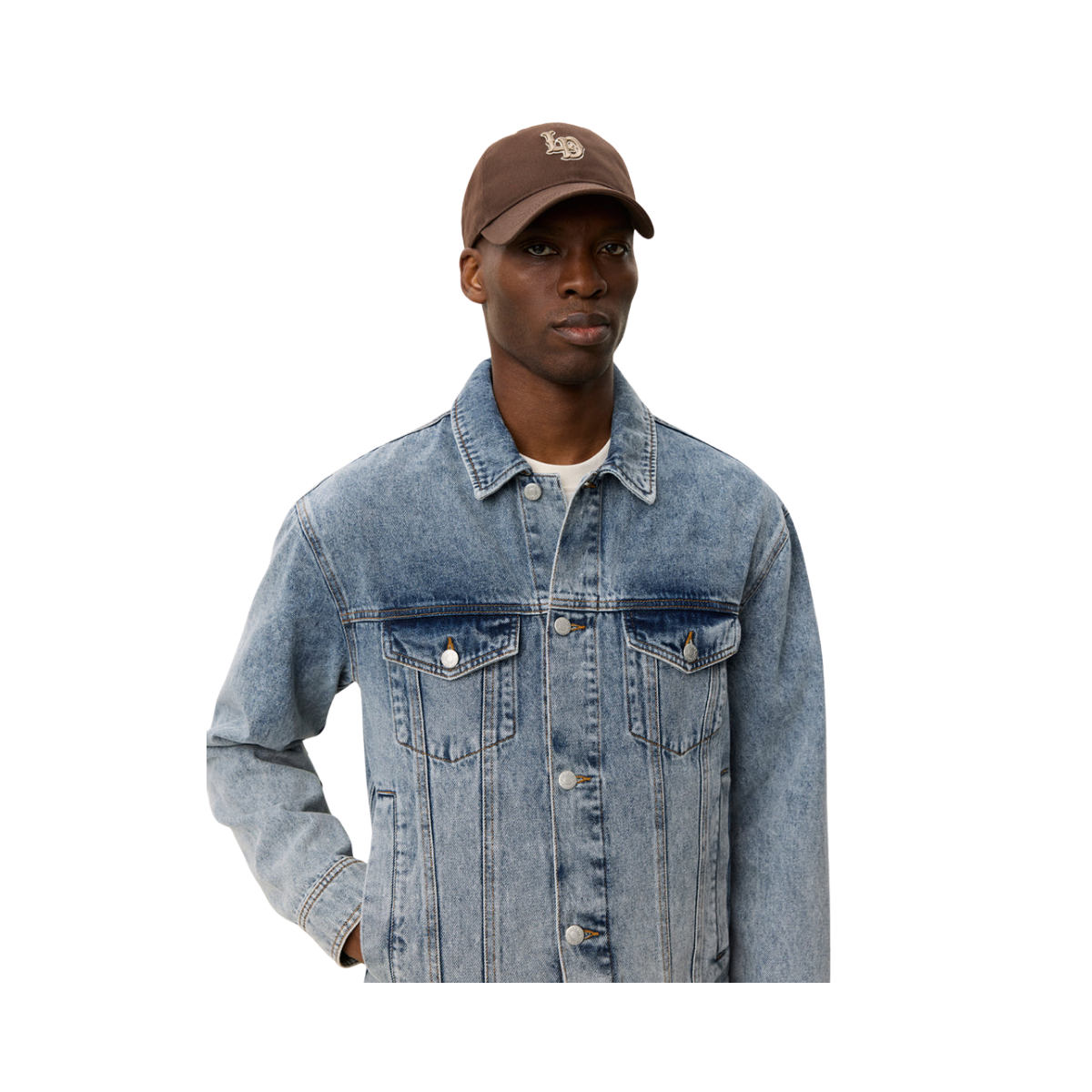 Rally Ice Blue Denim Jacket - Light Ice Blue Wash