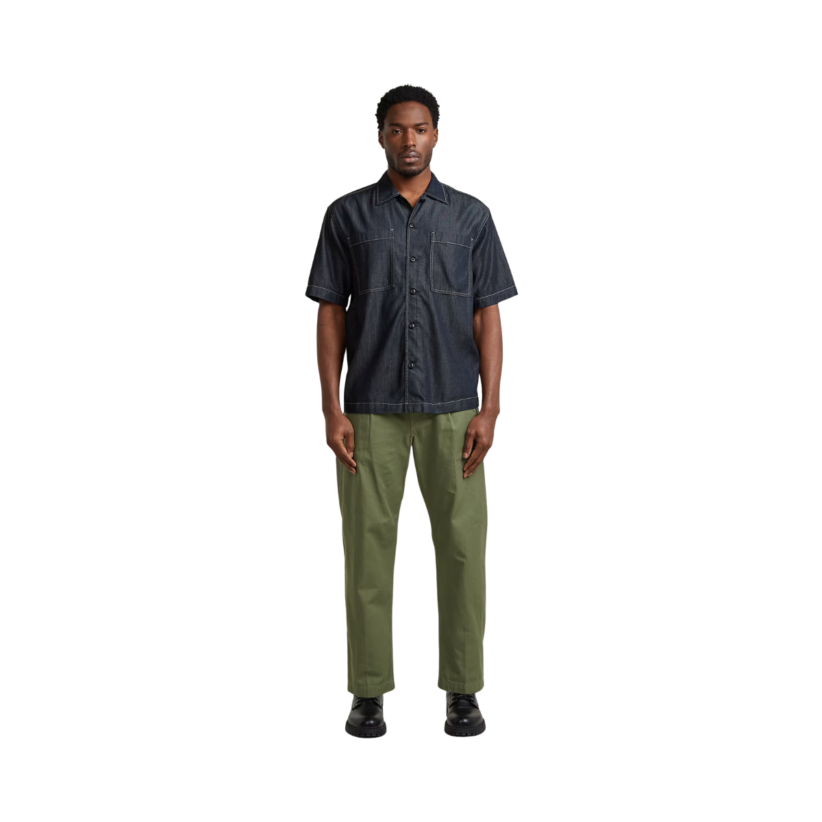 Bowling 2-pkt Regular Shirt - Rinsed