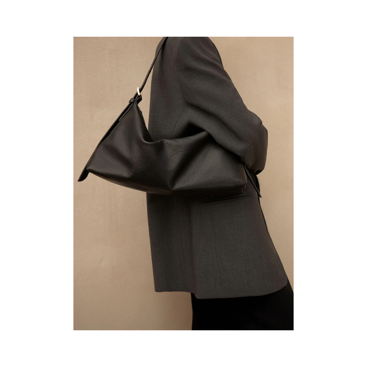 Castellare Black Grained Calf - Black