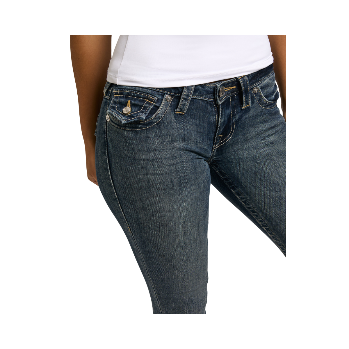 Joey Low Rise Flare - IKGM Naida