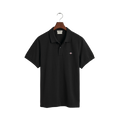 Shield SS Pique Polo - Black