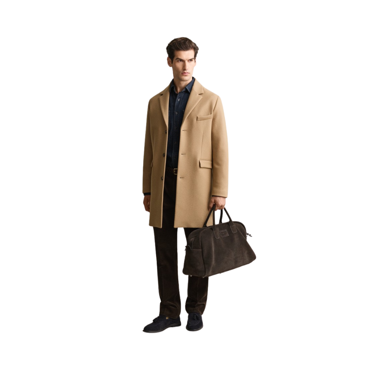 Classic Wool Coat - Light Taupe
