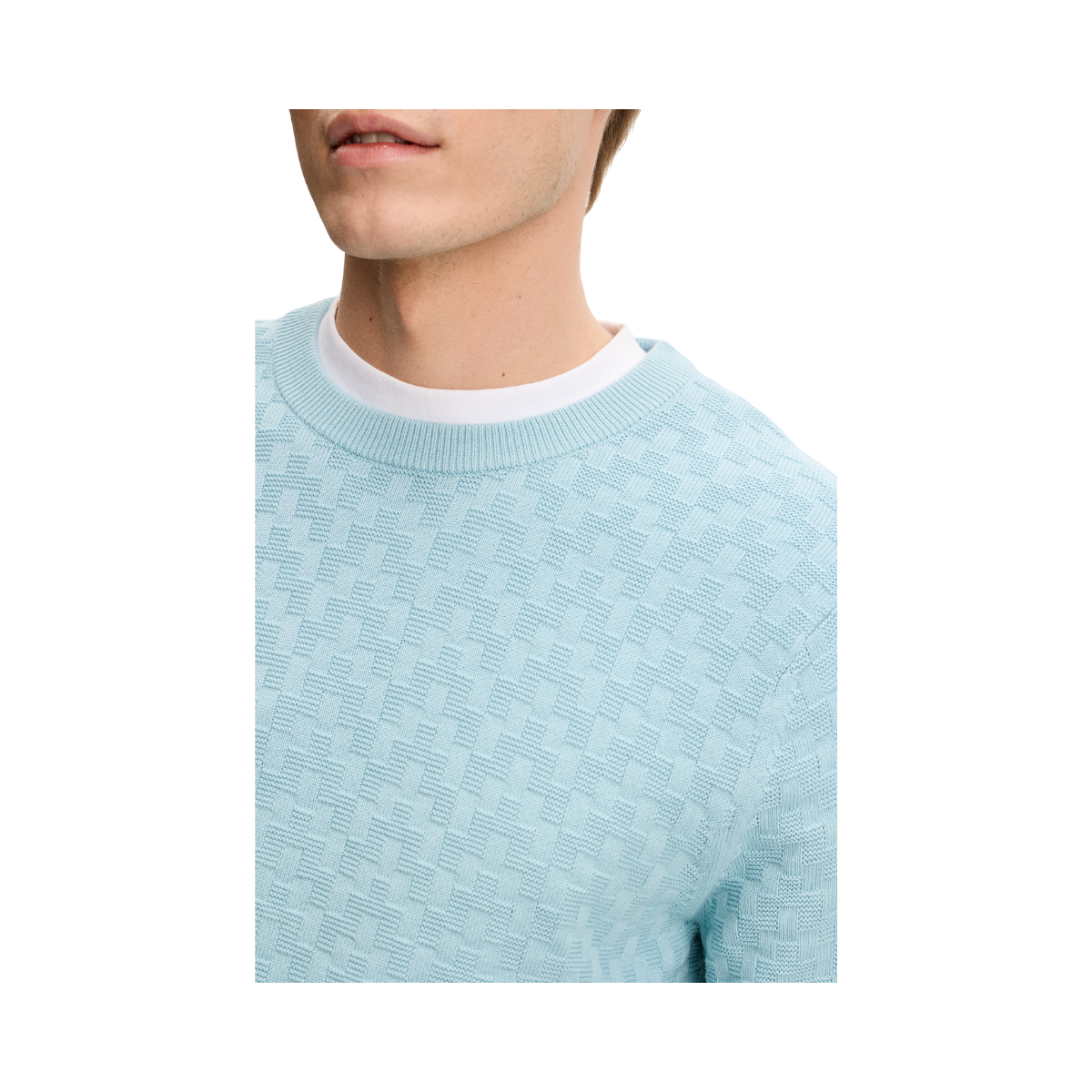 Arthur Knit Org Cotton - Forget-Me-Not